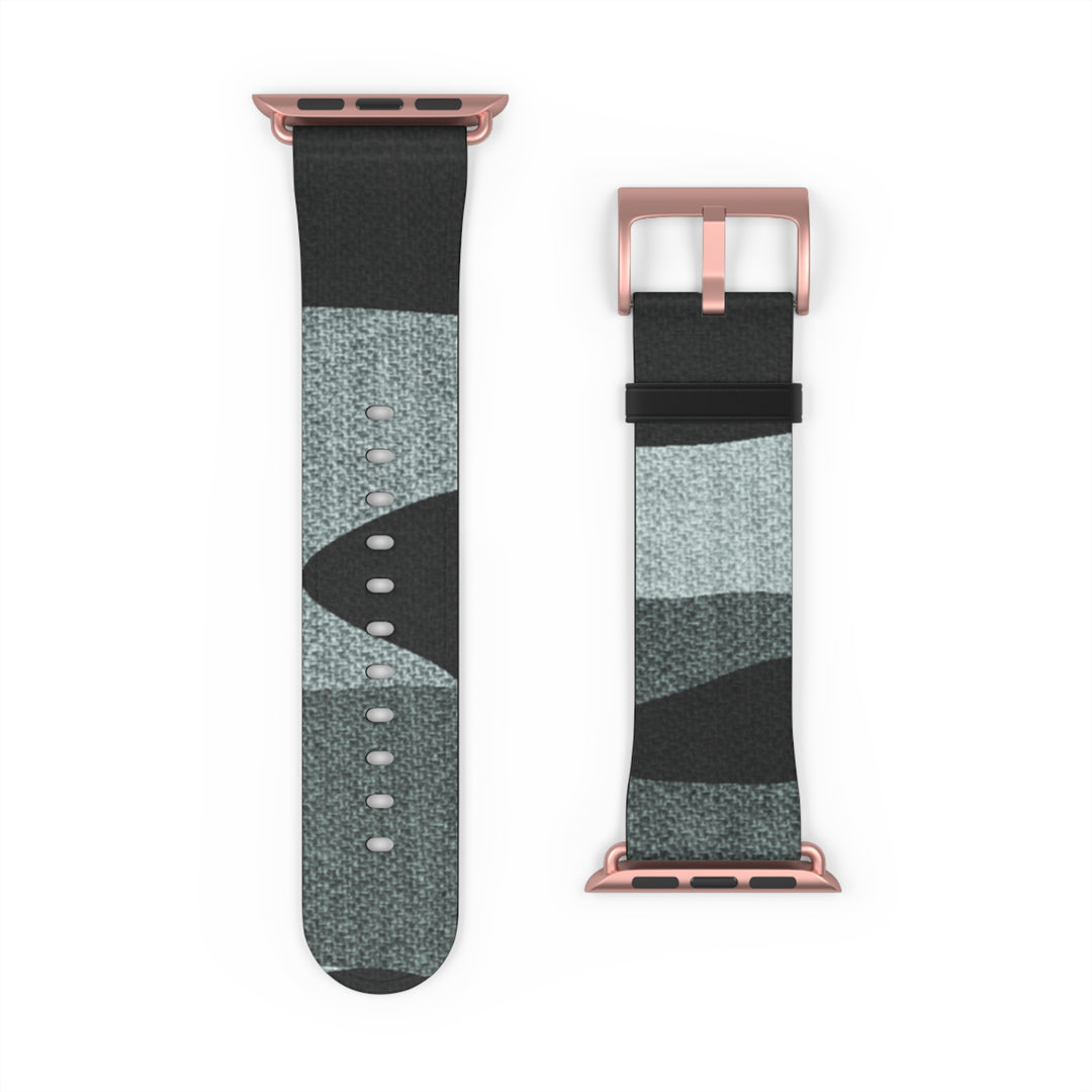 Grey Camo Watch Band