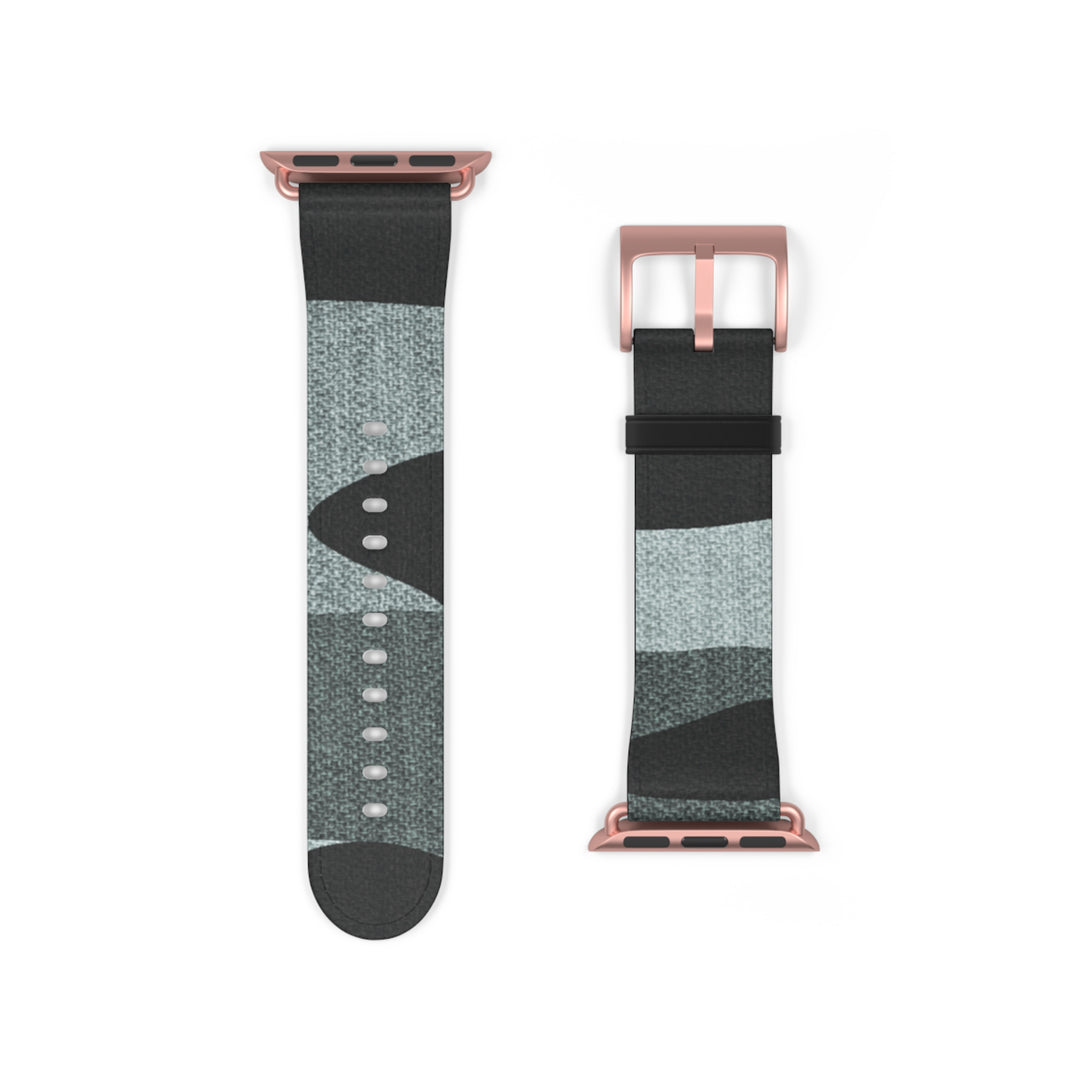 Grey Camo Watch Band