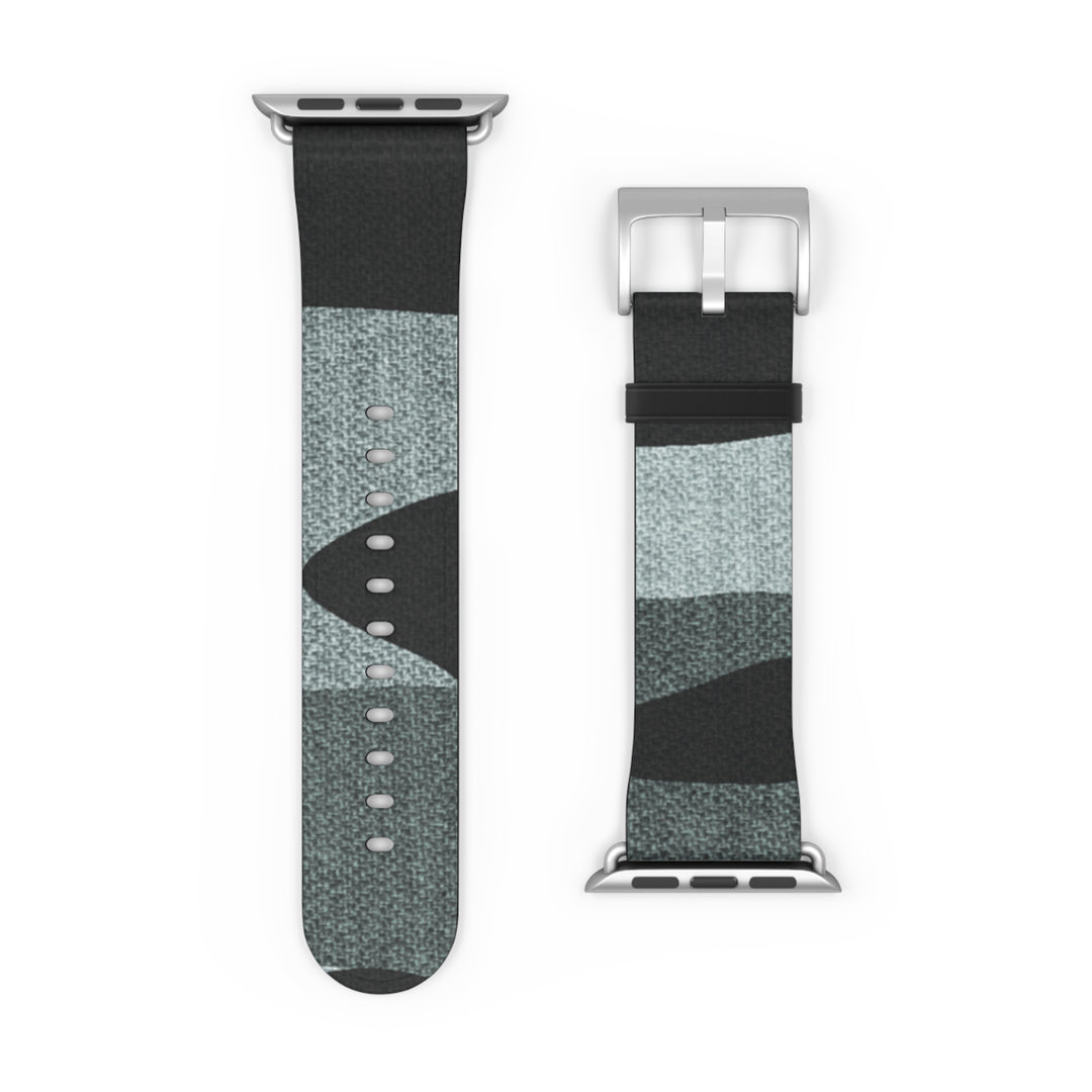 Grey Camo Watch Band