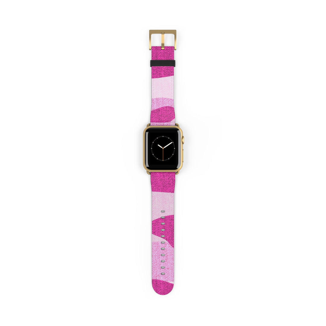 Pink Camo Watch Band