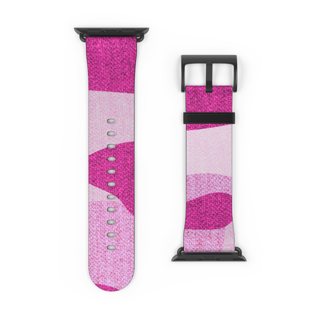 Pink Camo Watch Band