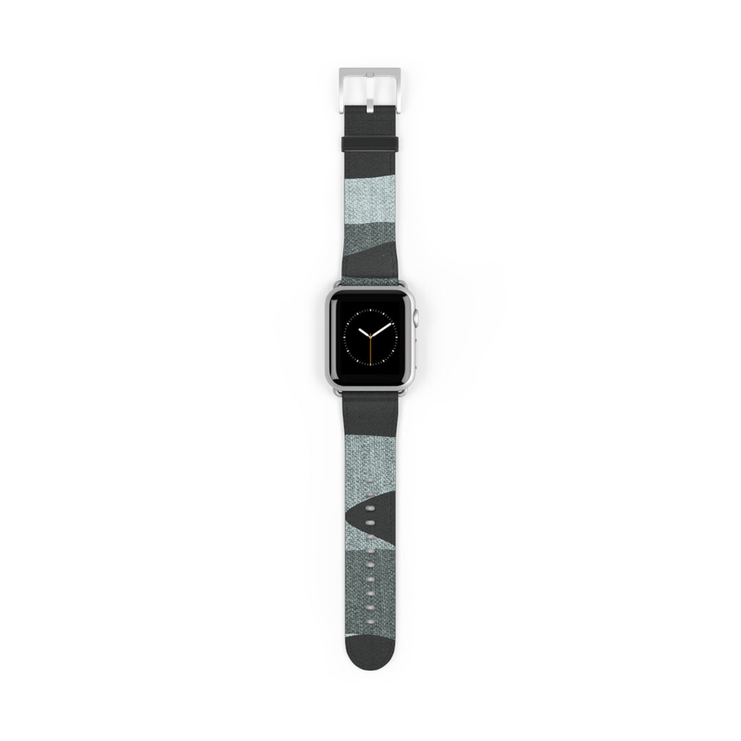 Grey Camo Watch Band