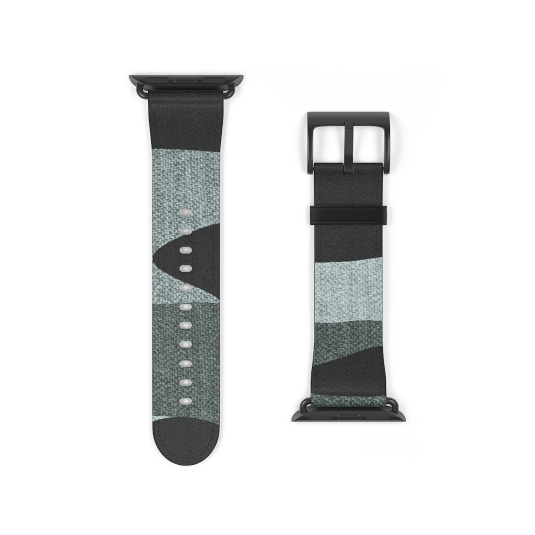 Grey Camo Watch Band