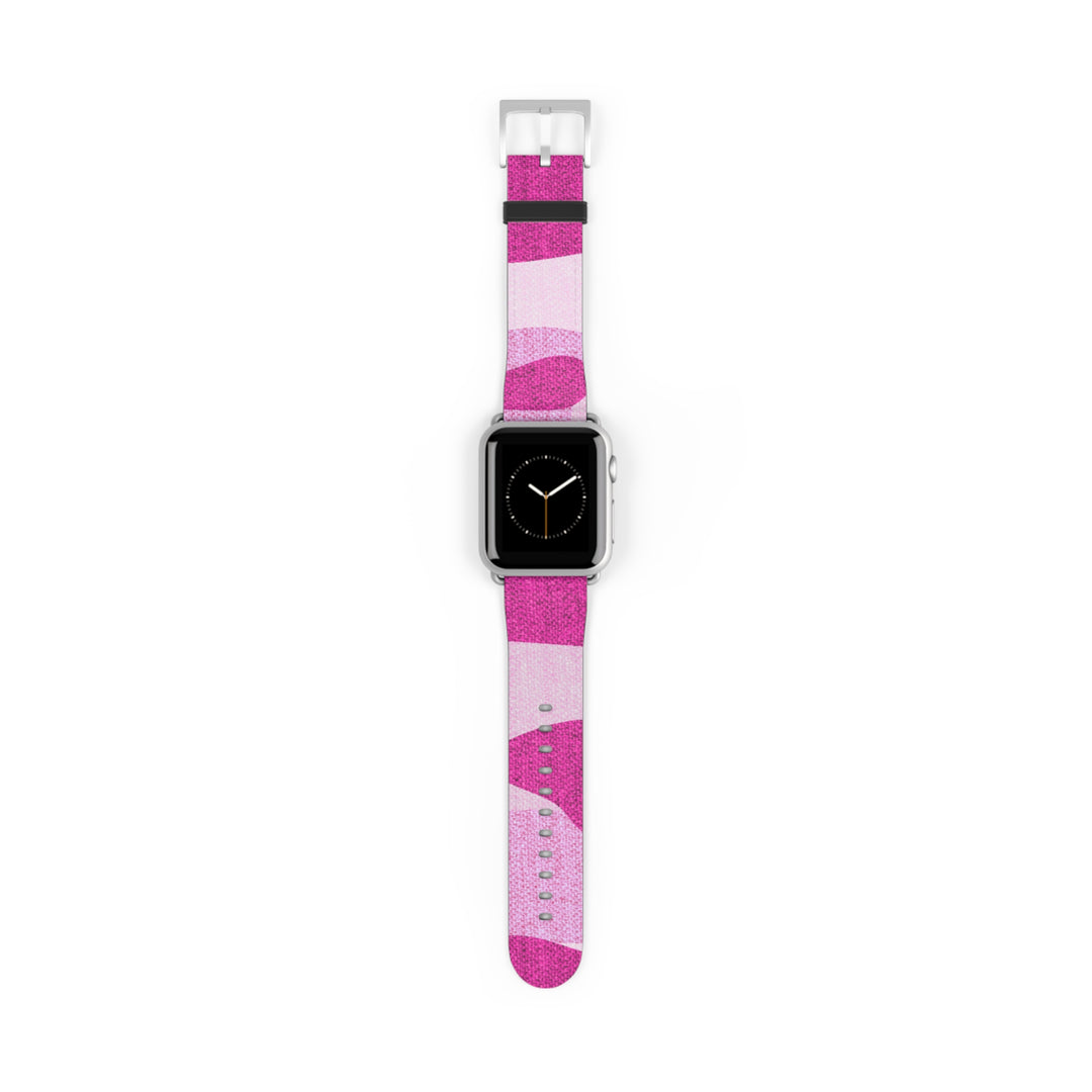 Pink Camo Watch Band