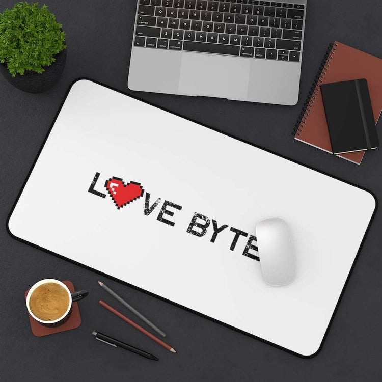 Love Bytes! Desk Mat