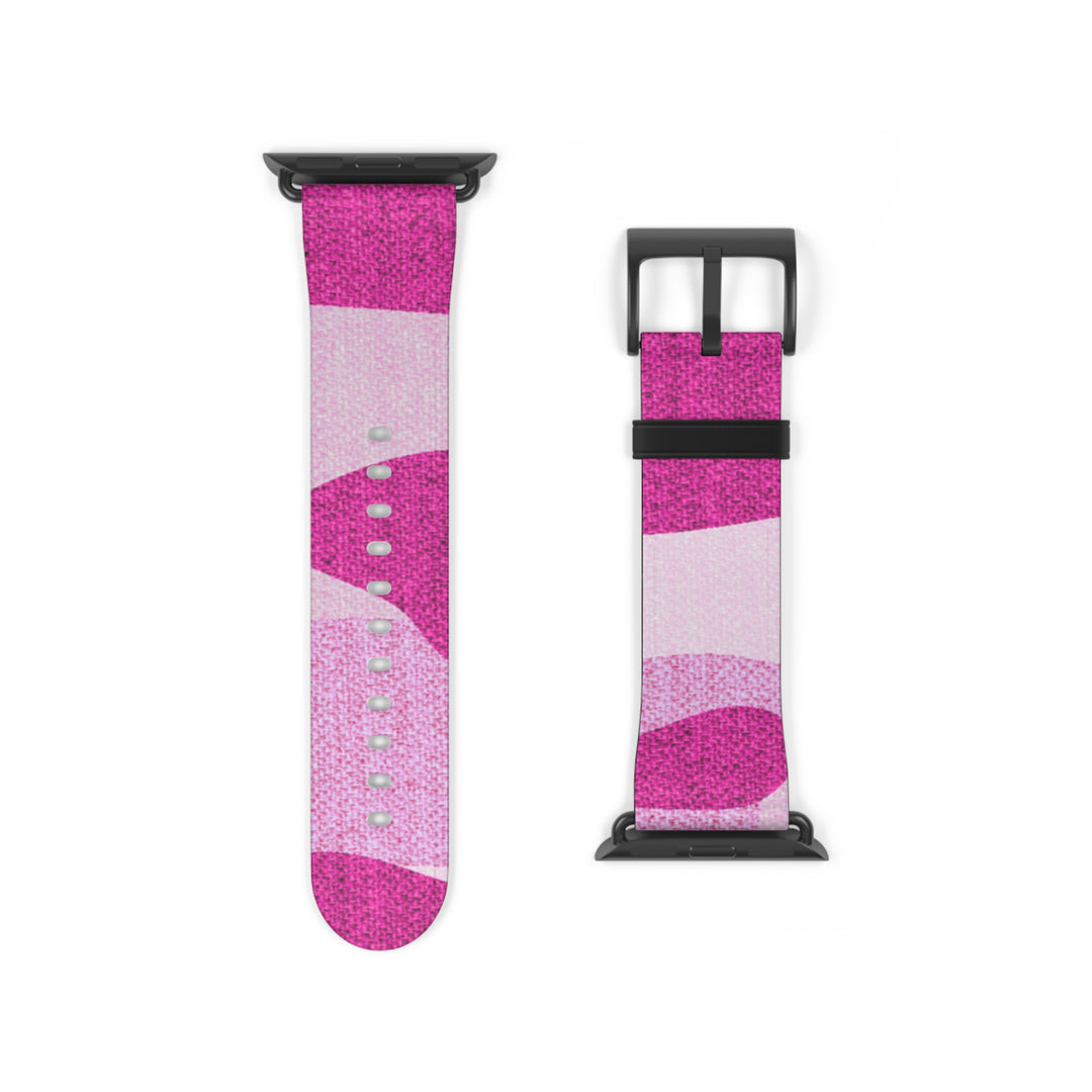 Pink Camo Watch Band