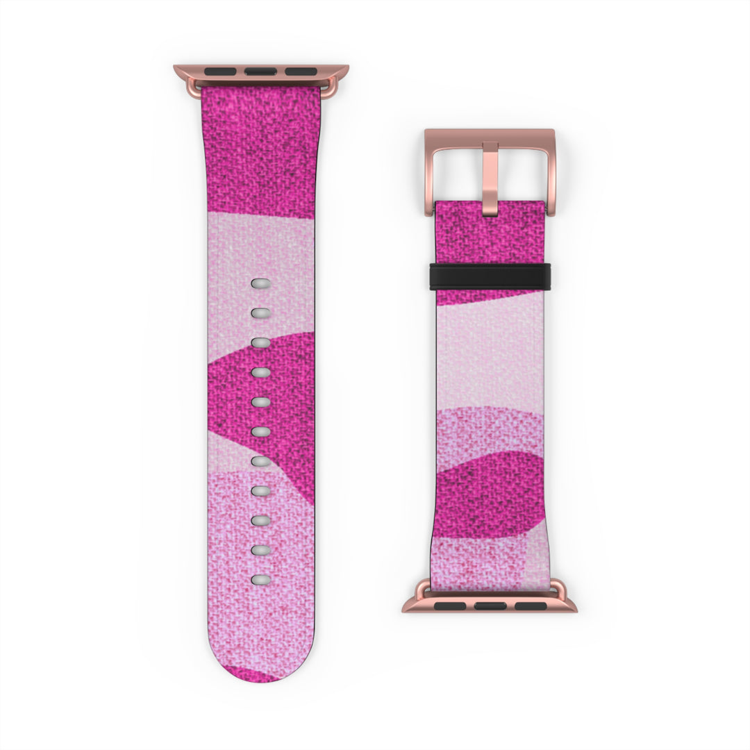 Pink Camo Watch Band