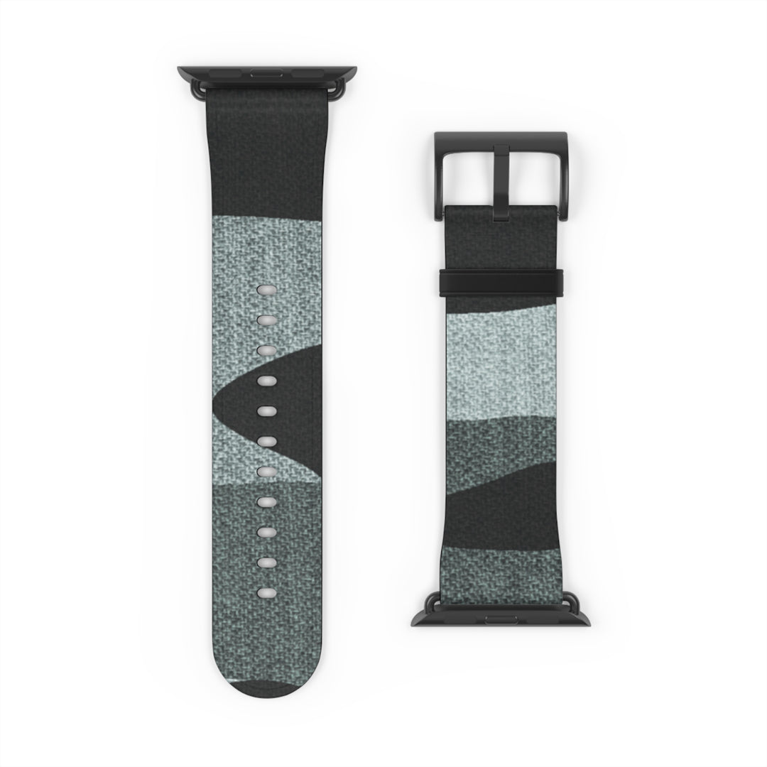 Grey Camo Watch Band