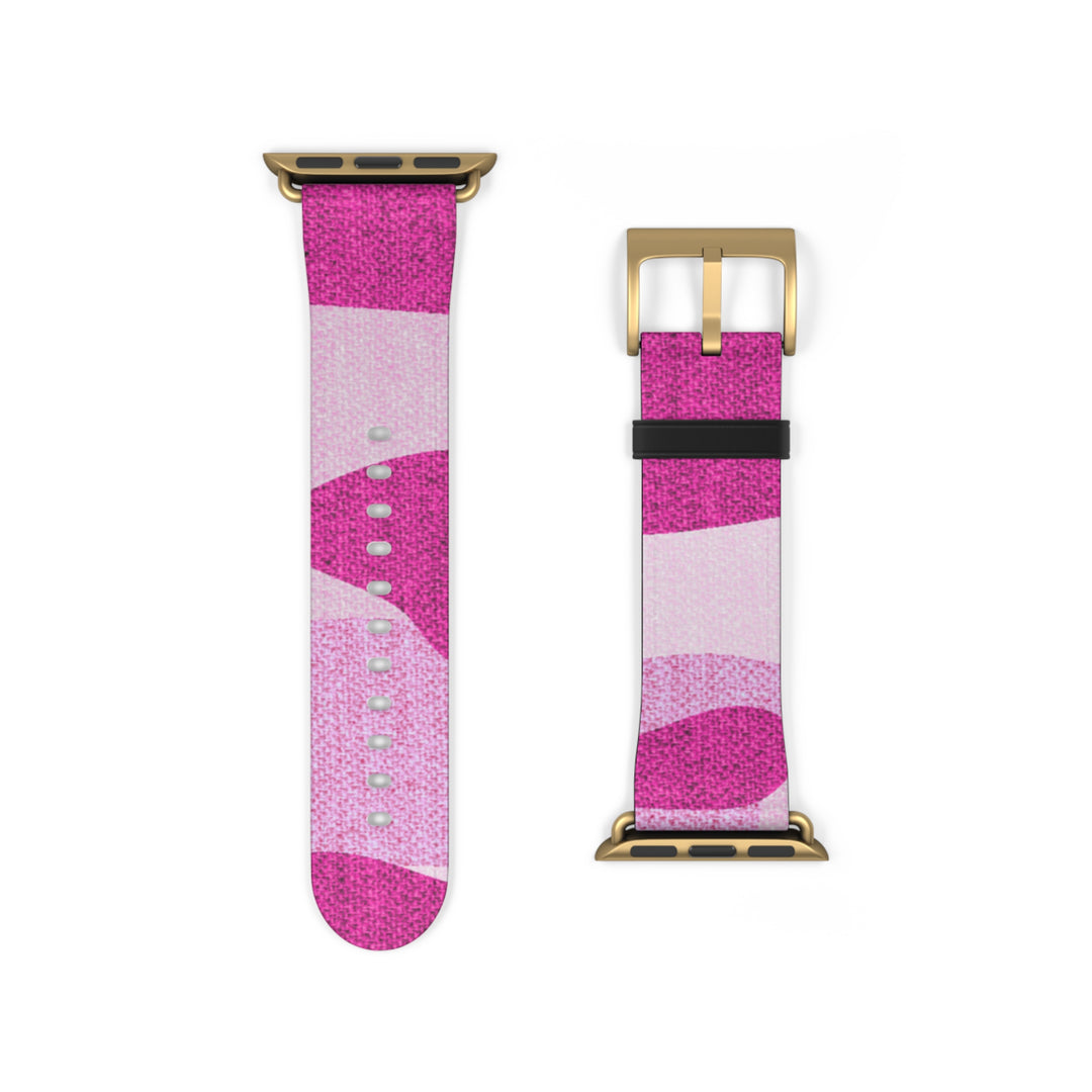 Pink Camo Watch Band