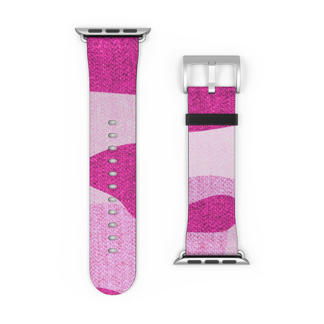 Pink Camo Watch Band