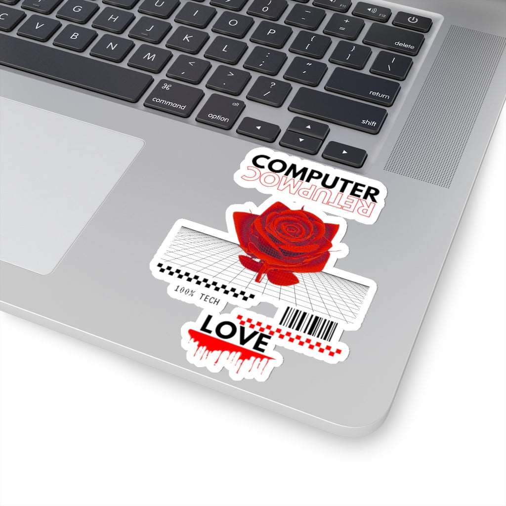 Computer Love Stickers