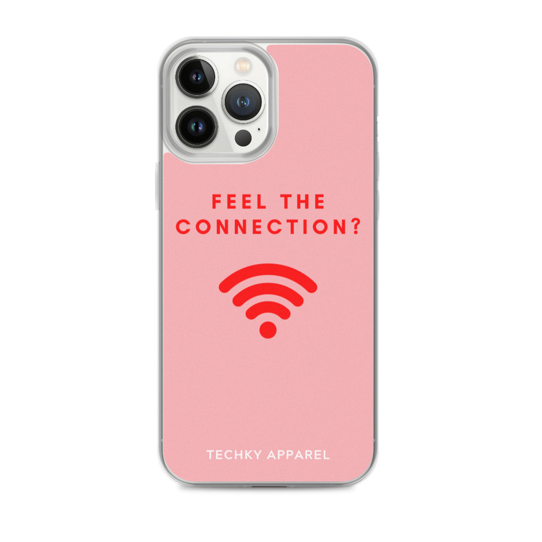 Feel The Connection iPhone Case