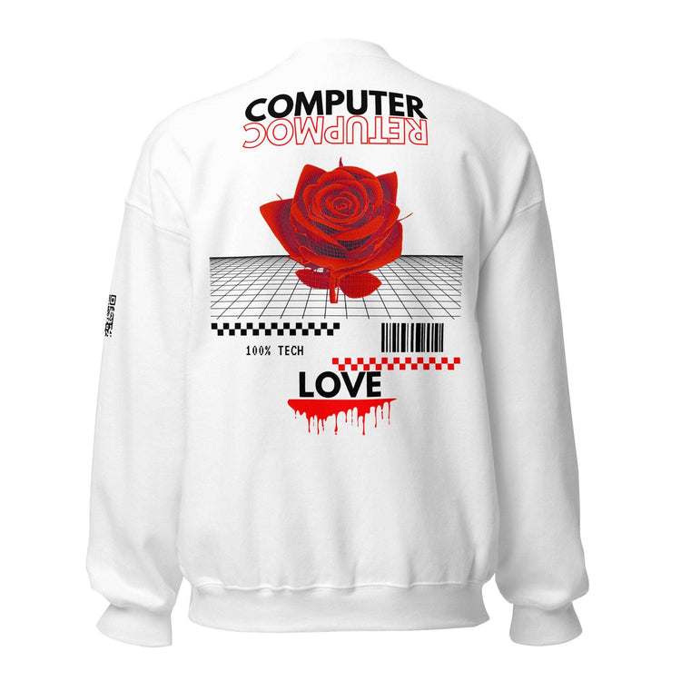 Computer Love Sweatshirt (White)
