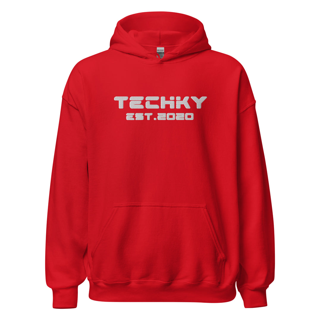 Techky EST Red Hoodie
