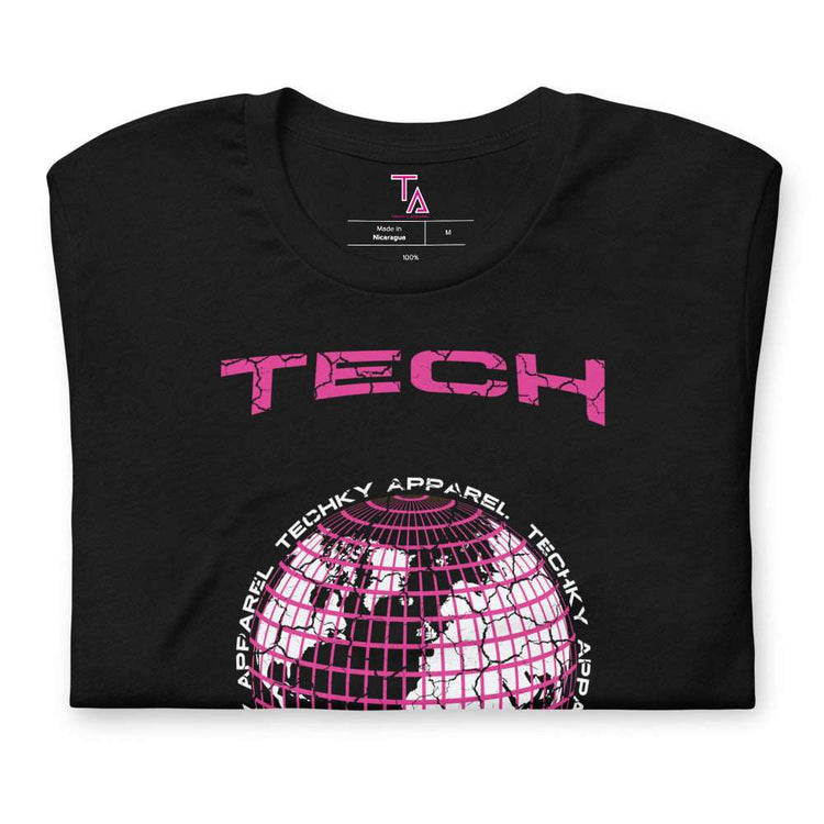 Tech Wrld 'Galaxy Pink' T Shirt