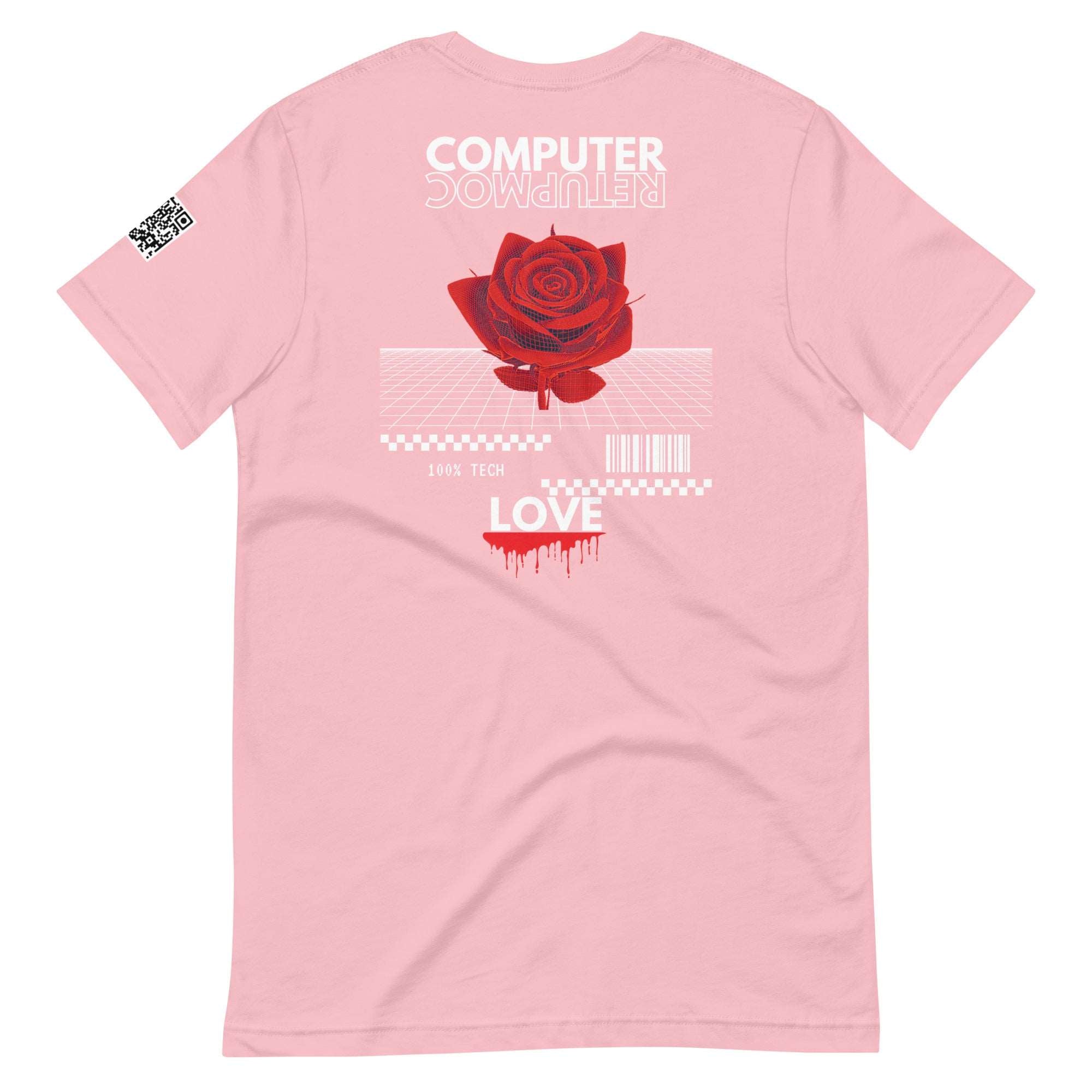 Computer Love T-Shirt (Powder Pink)