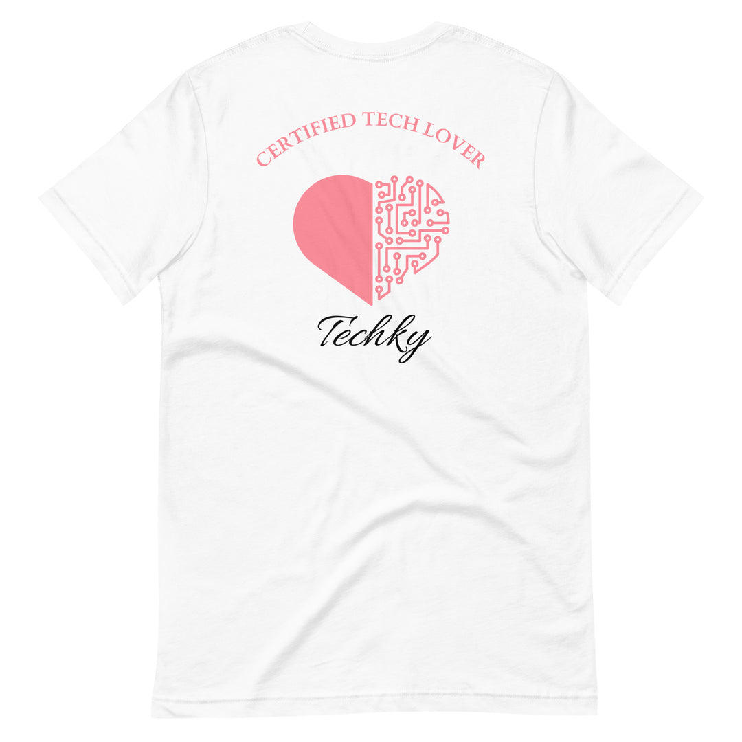 Certified Tech Lover Pink T-shirt