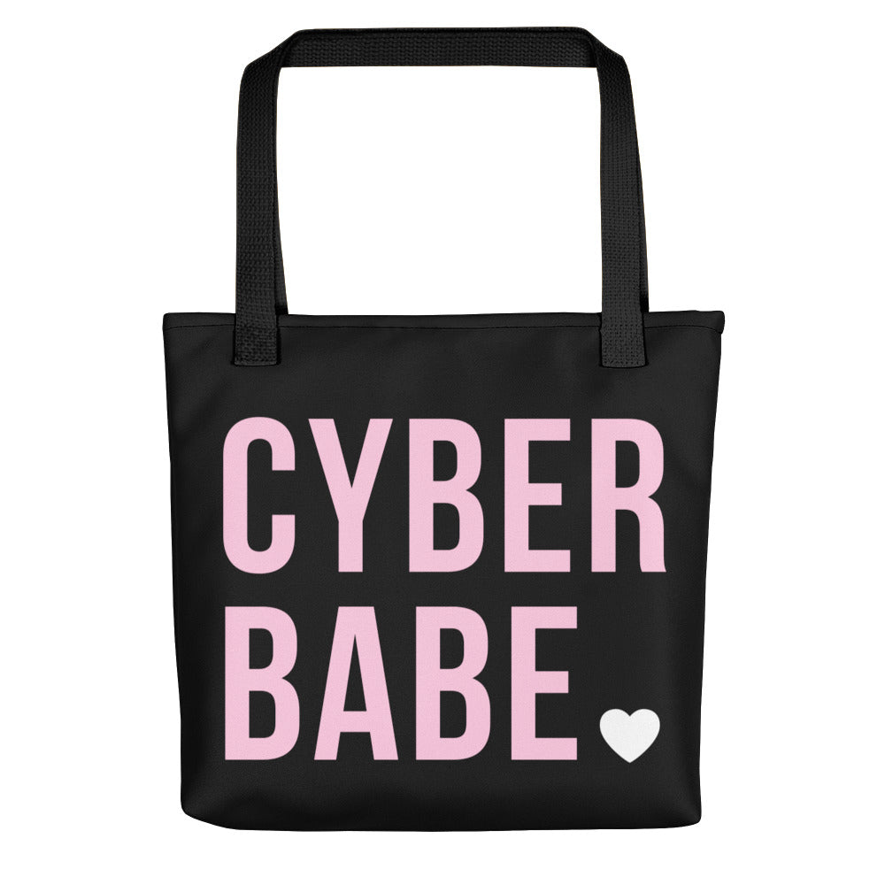 Cyber Babe Tote bag (Black)