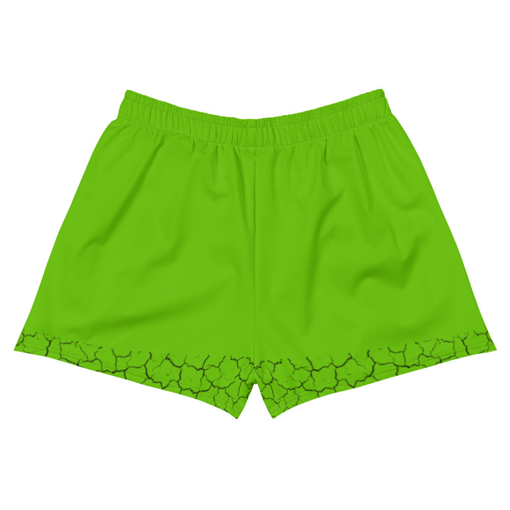 Tech Wrld 'GreenNebula' Women's Short Shorts