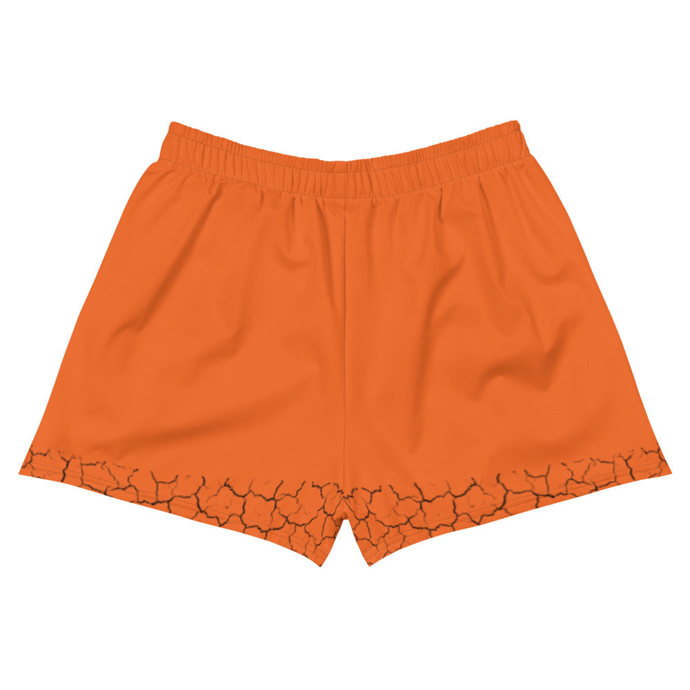 Tech Wrld 'Mars Orange' Women's Short Shorts