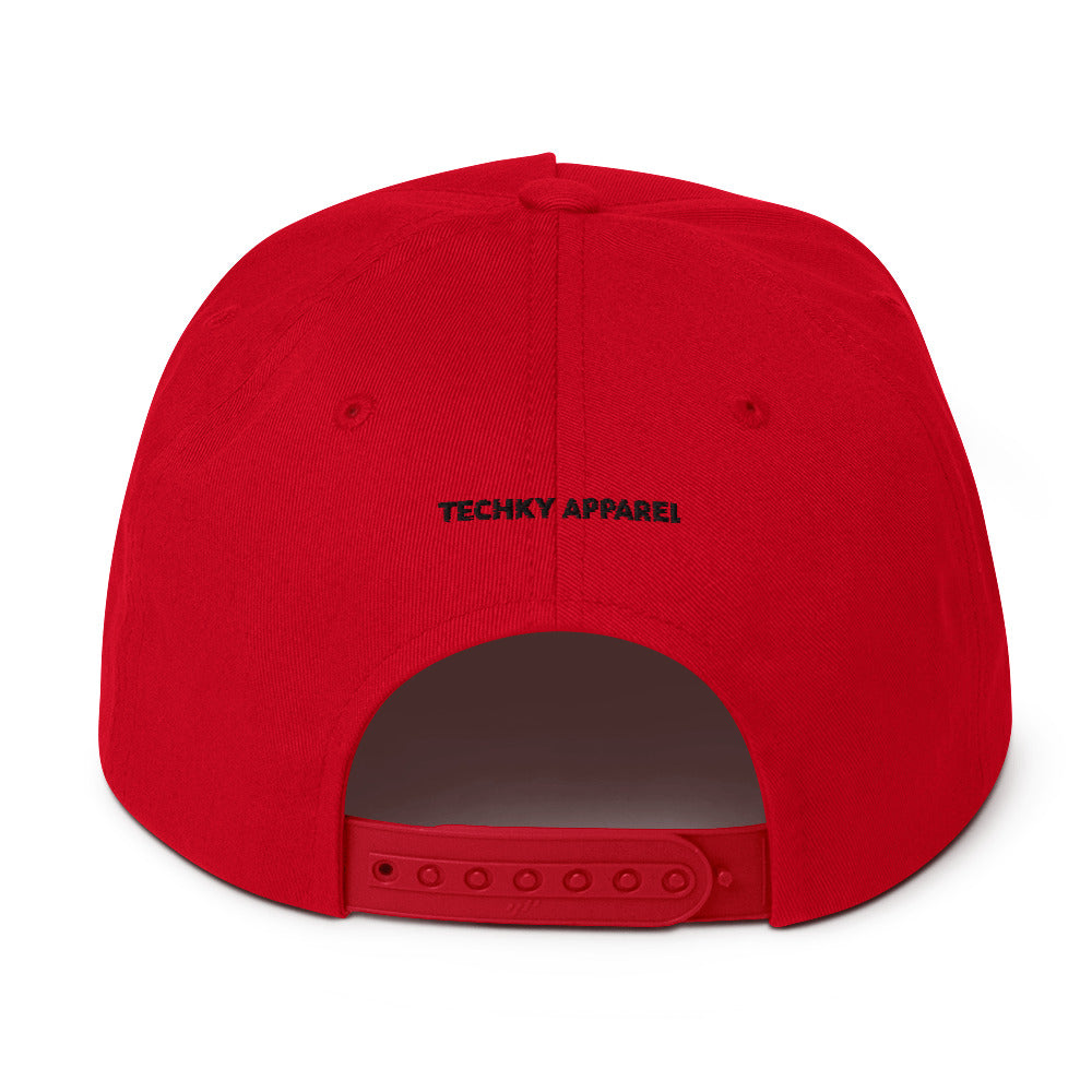Techky Signature Snapback - Red