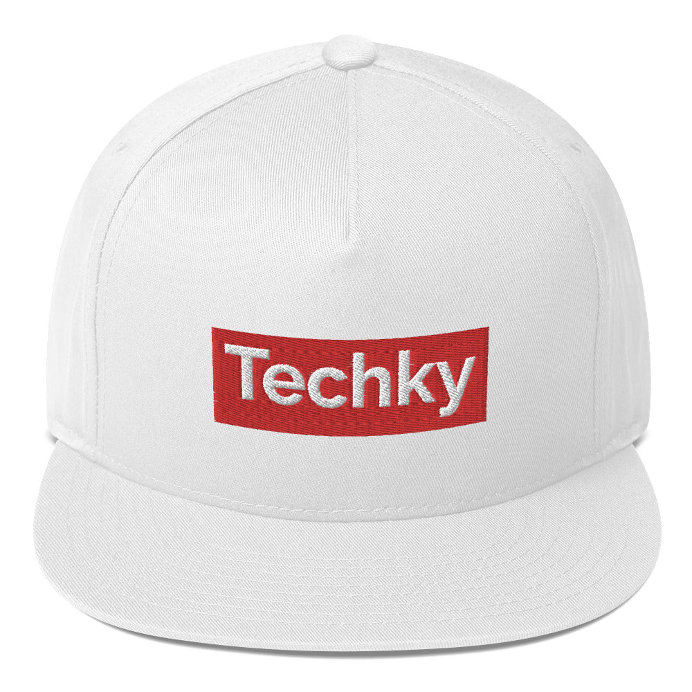 Techky Snap Back - White