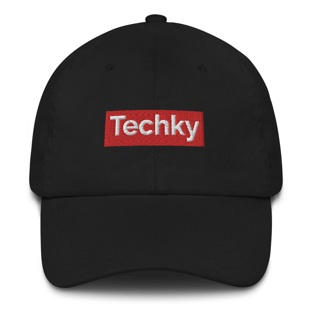Techky Dad hat - Black