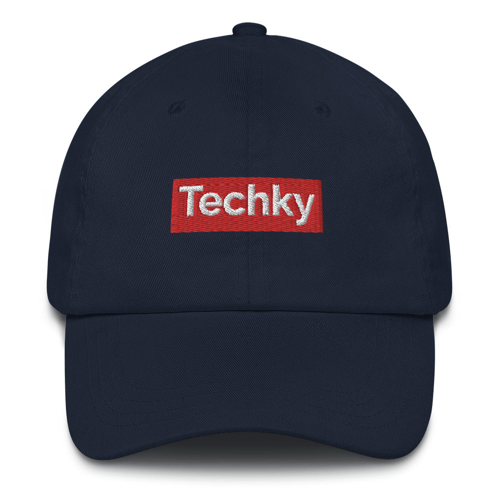 Techky Dad Hat - Navy