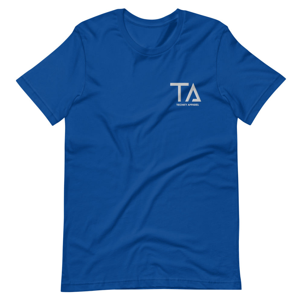 Techky Apparel Embroidered Tshirt - Nipsey Blue