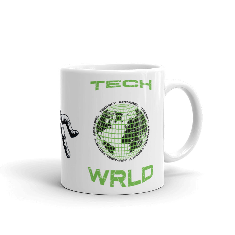 Tech Wrld "Green Nebula" Mug